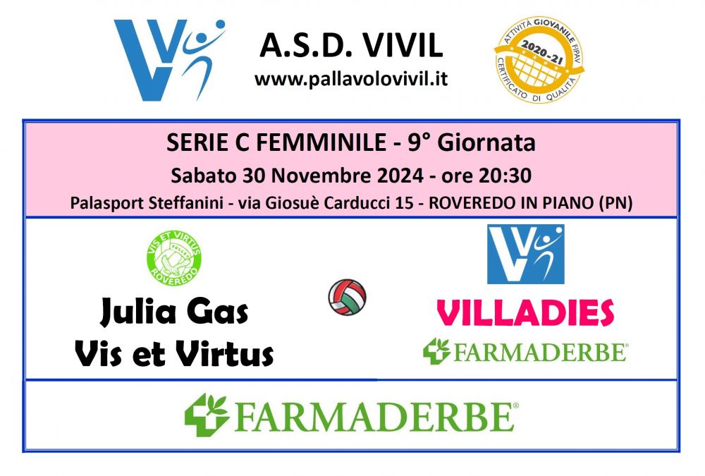 Julia Gas Vis et Virtus Roveredo-VILLADIES FARMADERBE