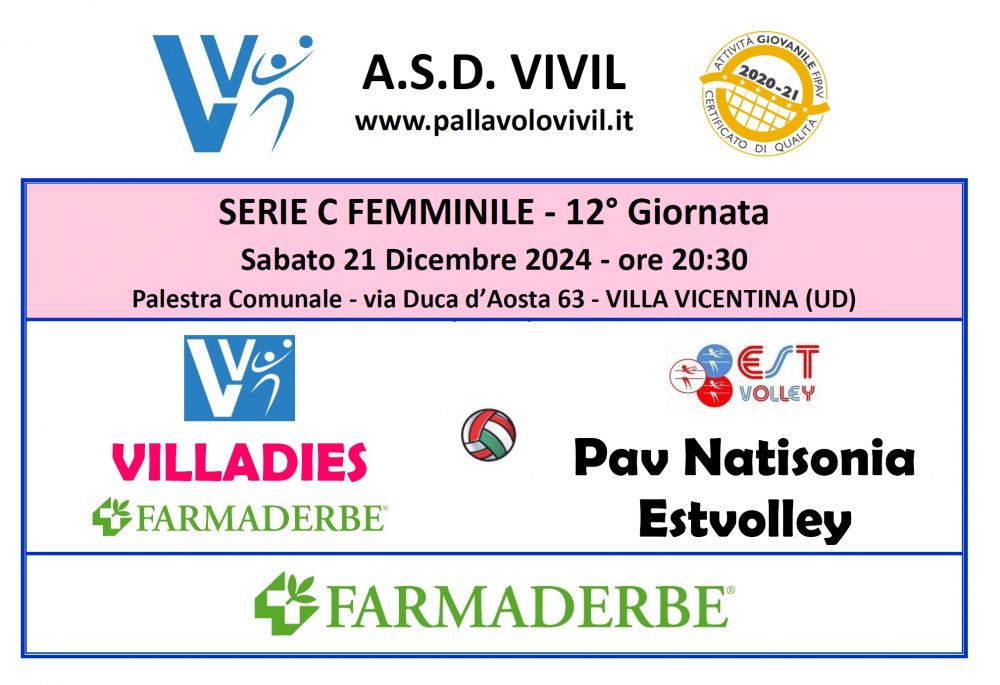 Villadies Farmaderbe-Pav Natisonia Estvolley