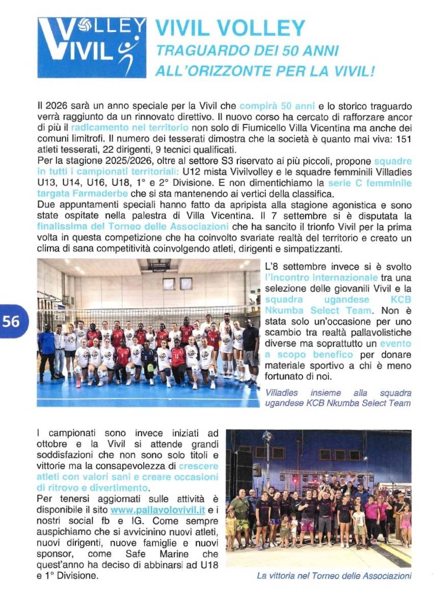 Vivil su Comune Informa di dicembre 2025