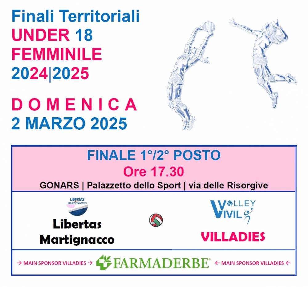 Finale Under 18 Libertas Martignacco-Villadies