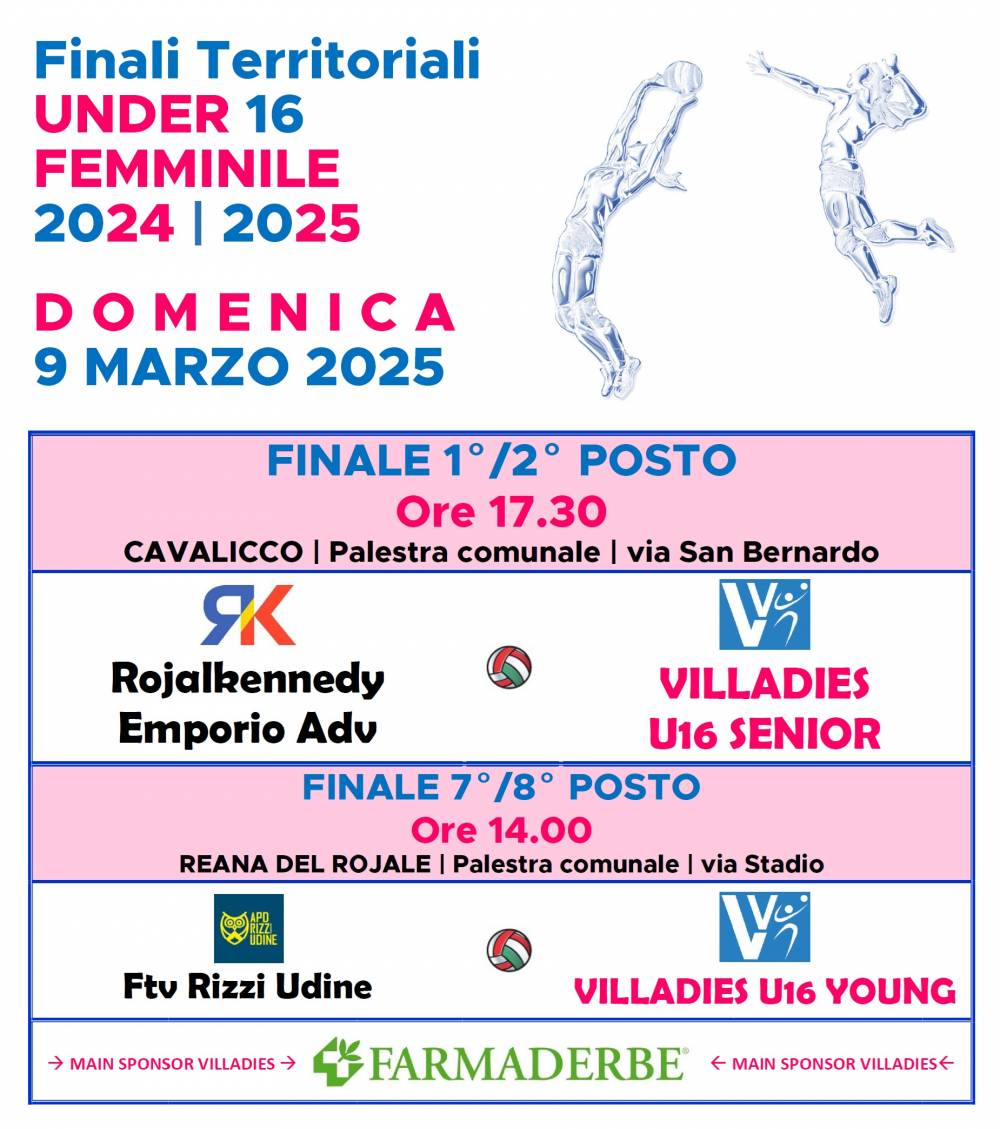 Finali territoriali Udine Under 16