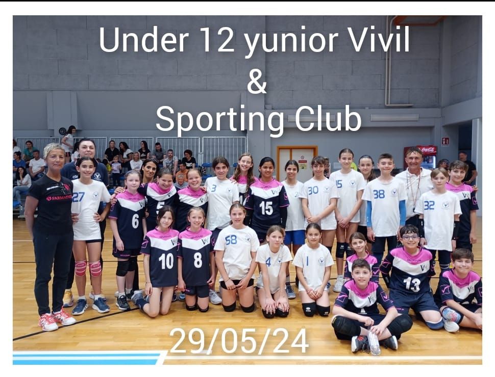 Under 12 Vivilvolley Junior con lo Sporting Club