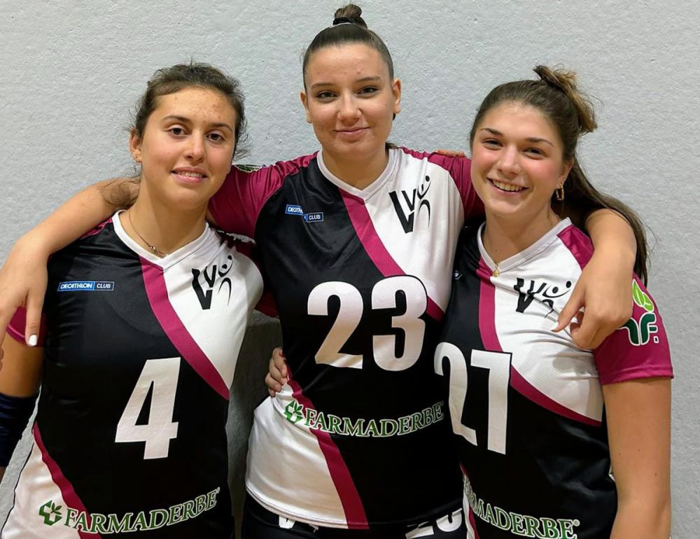 Laura Olivo, Ludovica Ulian e Giulia Buffolini