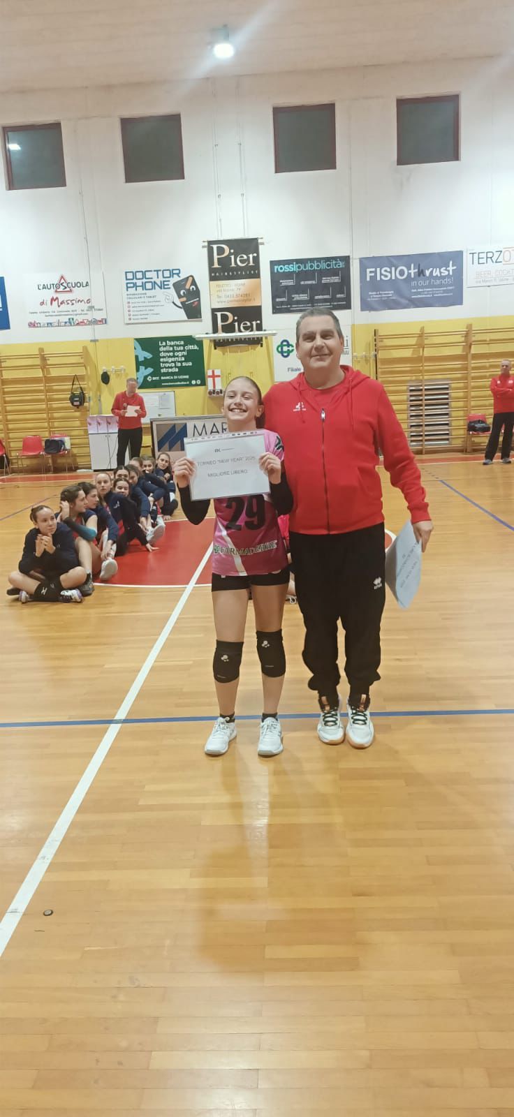 Valentina - miglior libero Torneo New Year