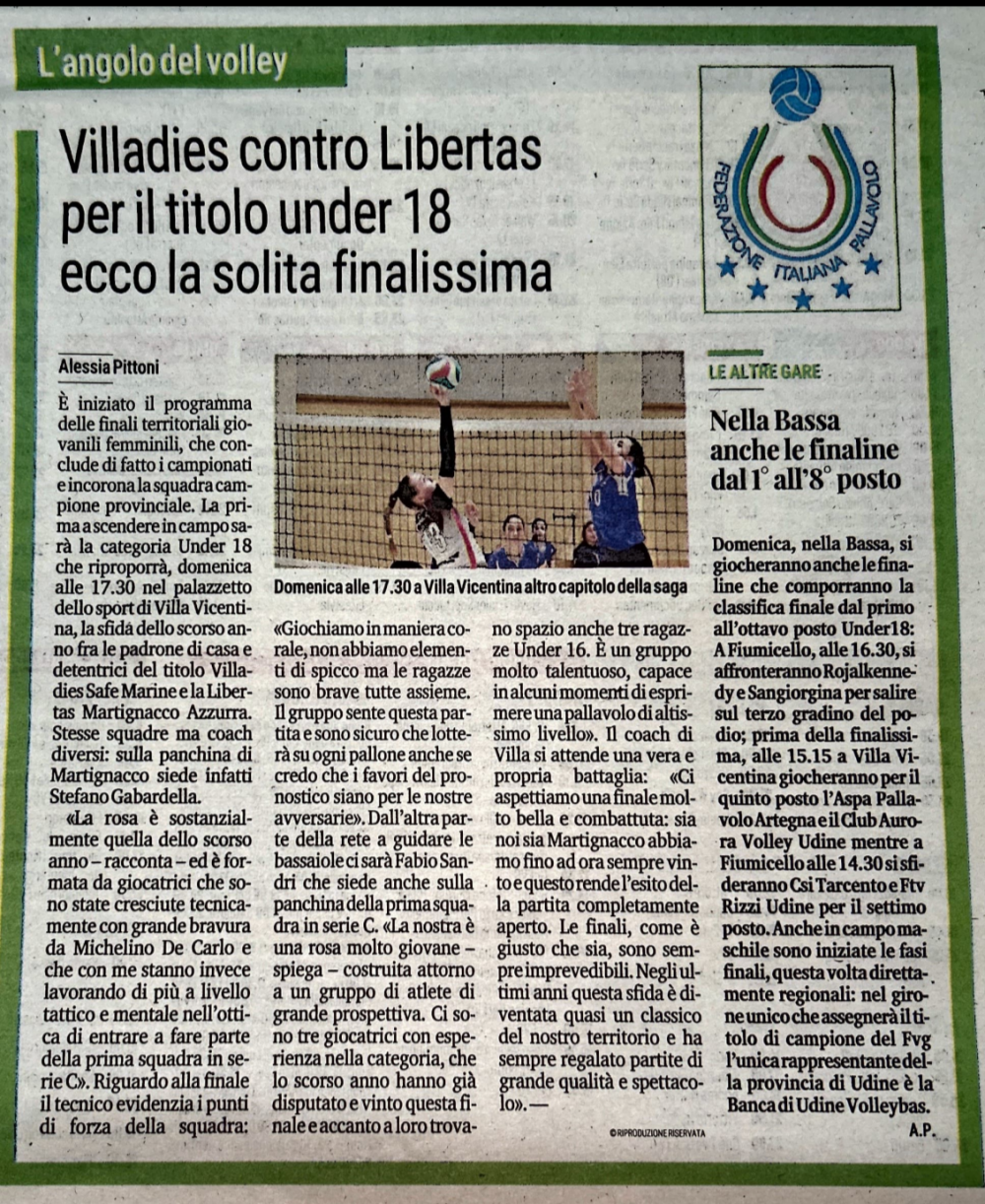 Messaggero Veneto 06 marzo 2026